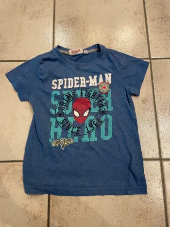 Teeshirt manches courtes 5ans Spiderman