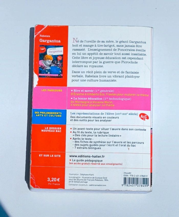 Livre Gargantua - photo numéro 2