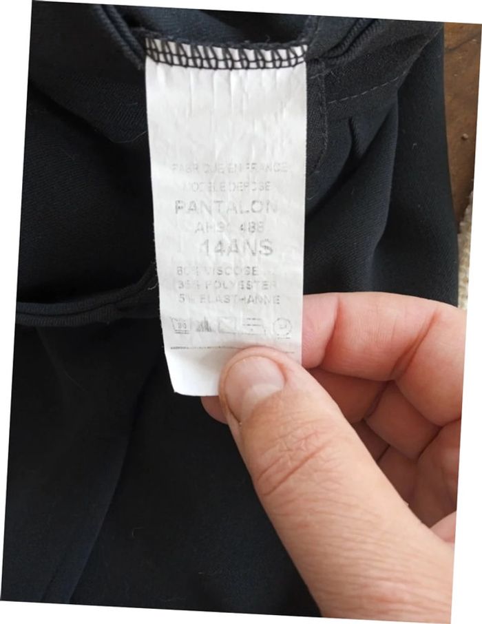 Pantalon fille taille 14 ans - photo numéro 3