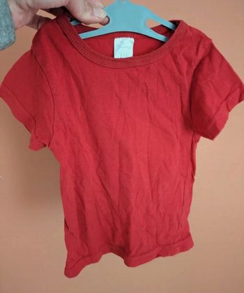 T-shirt rouge