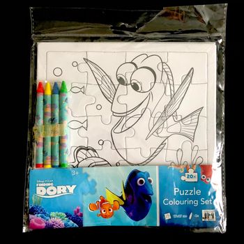 Puzzle Dory a colorier 
