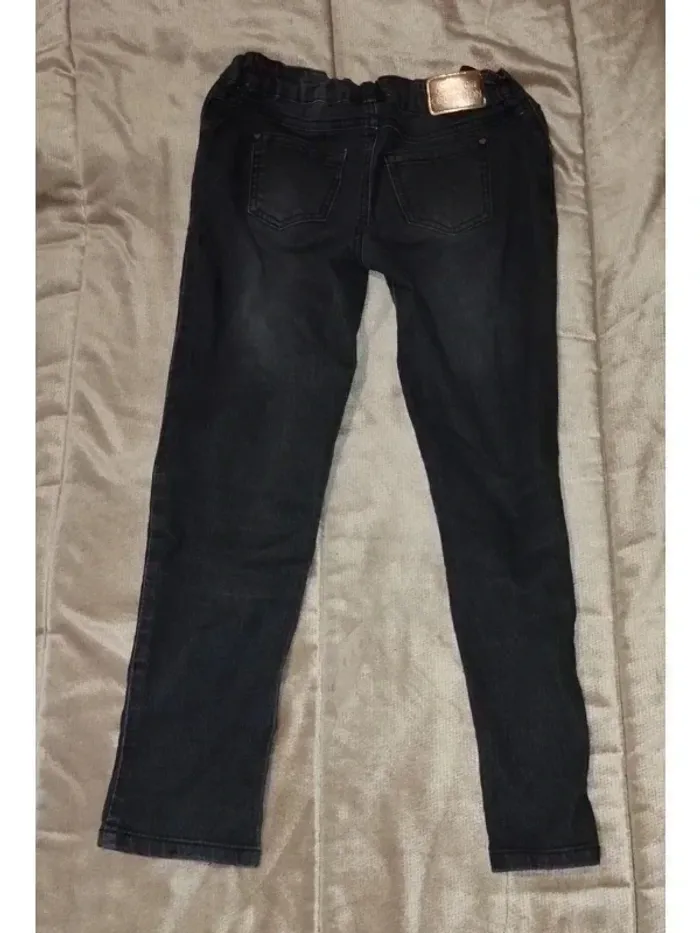 Jean slim Inextenso noir fille 9-10 ans - photo numéro 7