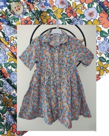 6 ans robe été monoprix 