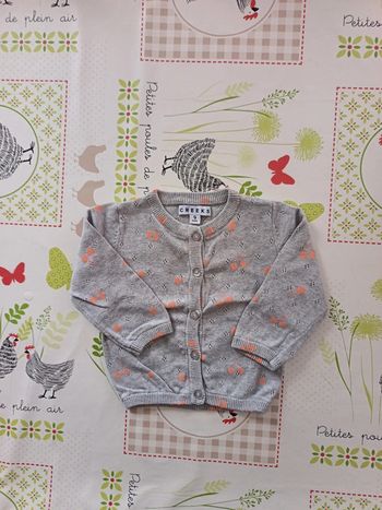 Gilet Creeks taille 9 mois