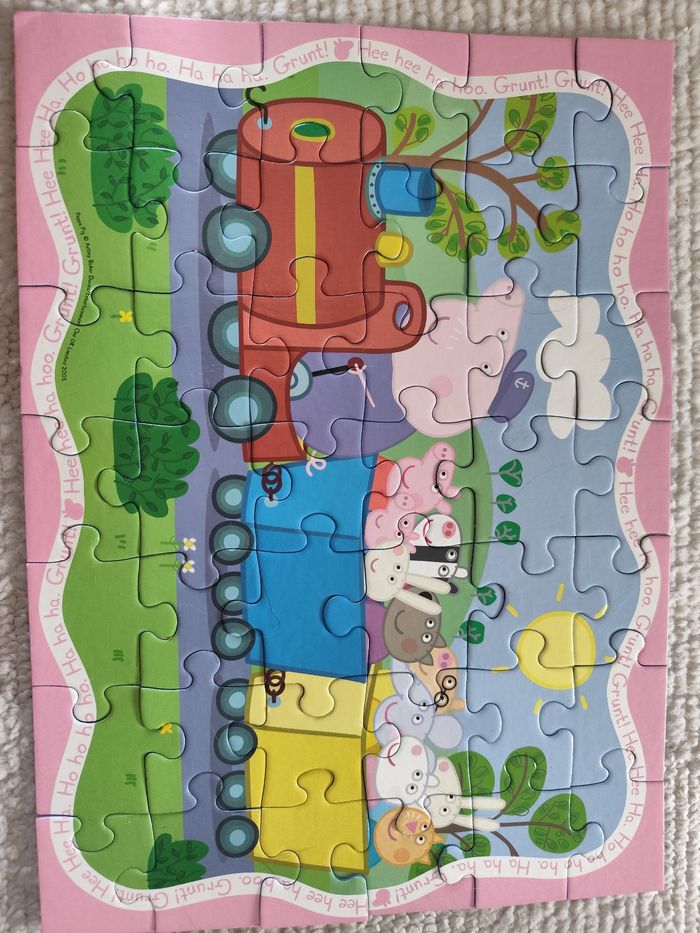 Puzzle pepa pig - photo numéro 2
