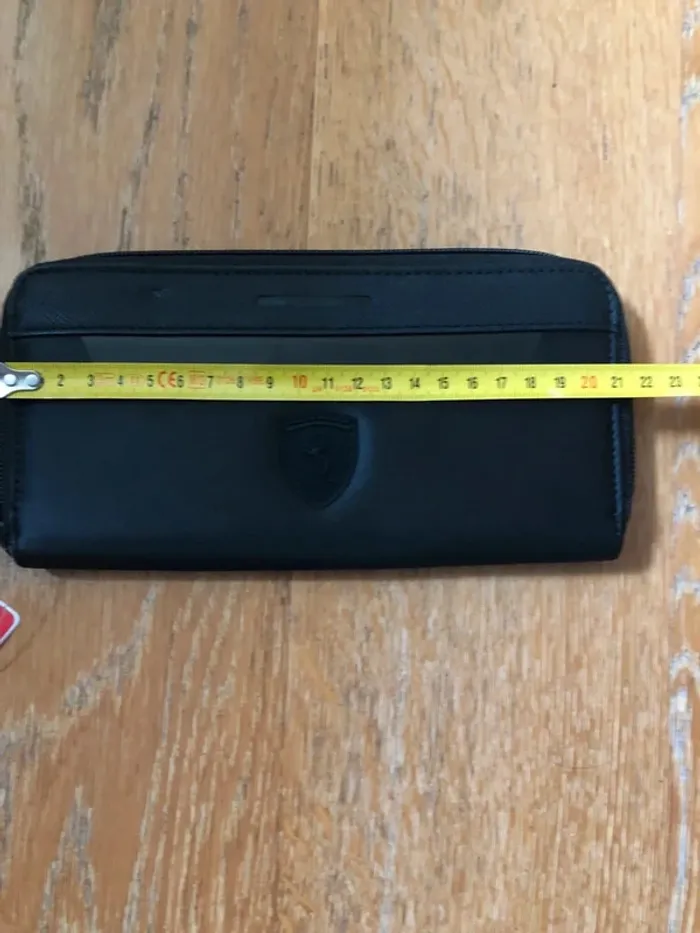Porte-monnaie Ferrari Puma wallet black - photo numéro 14