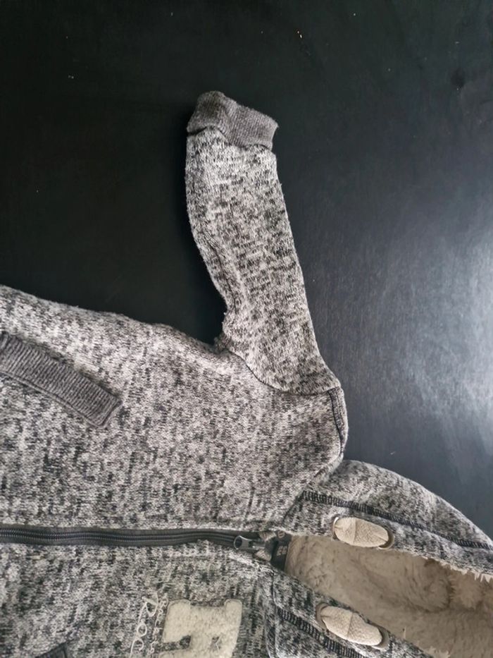 Gilet zippé chaud bébé garçon - photo numéro 4