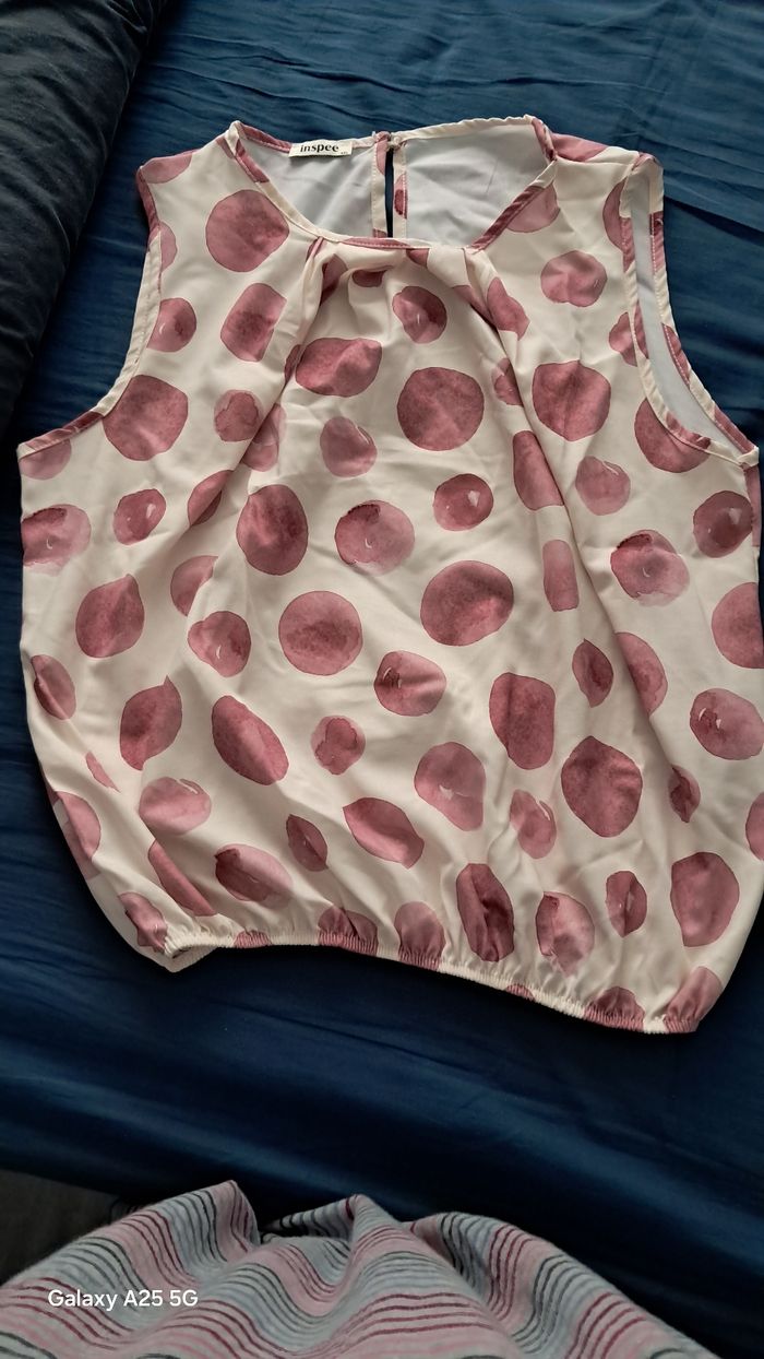 Blouson bicolore rose et blanc - photo numéro 5