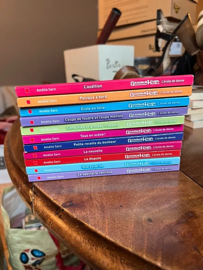 Lot livre adolescents enfant l’école de danse groove high