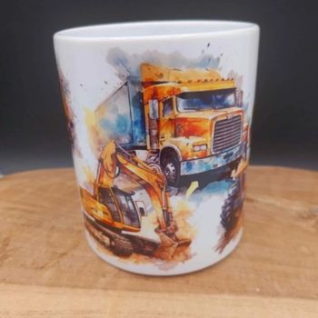 Mug engins de chantier