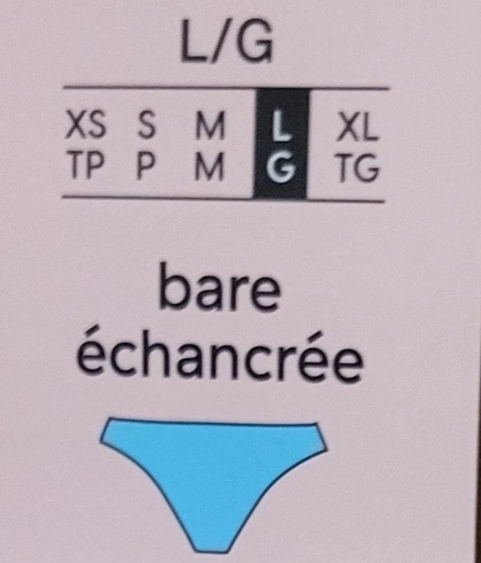 Maillot 2 pièces taille L - photo numéro 3