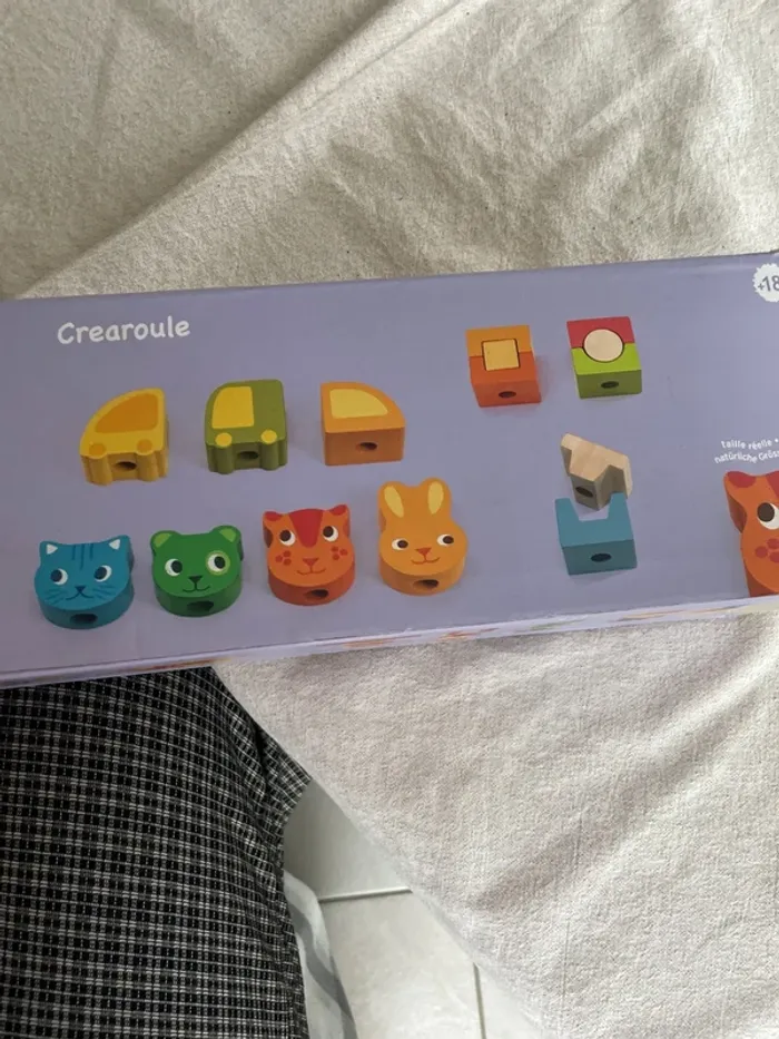 Train bois djeco créaroule neuf - photo numéro 17