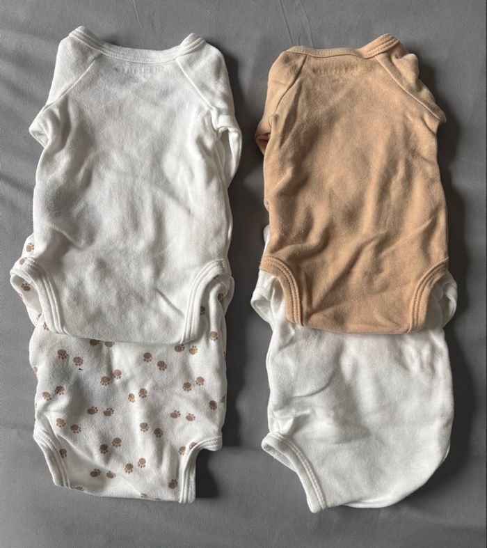 Bodies manches longues taille naissance - photo numéro 2