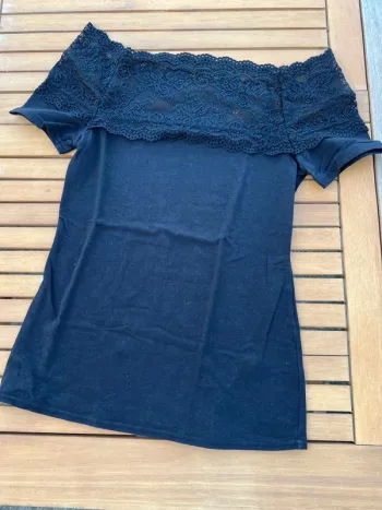 T-shirt noir