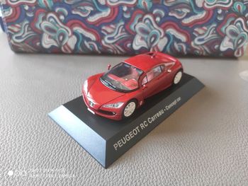 Peugeot RC Carreau Concept car 1/43 Neuf Norev