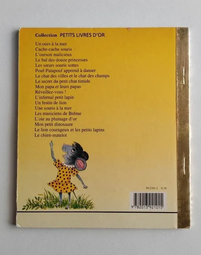 Un petit livre d'or "Vintage" Cache-cache souris 1971 - photo numéro 2