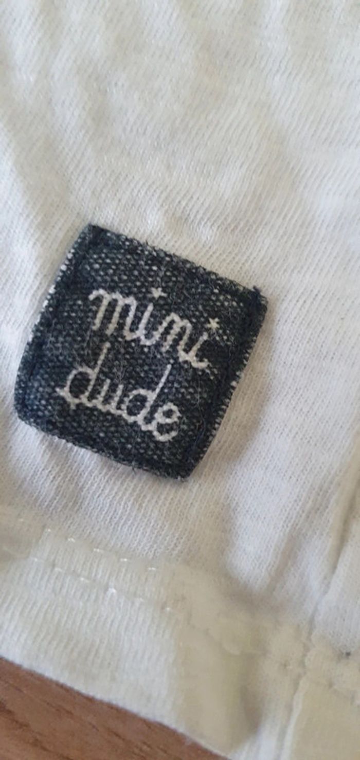 Maillot t-shirt 9mois garçon blanc kiabi été - photo numéro 3