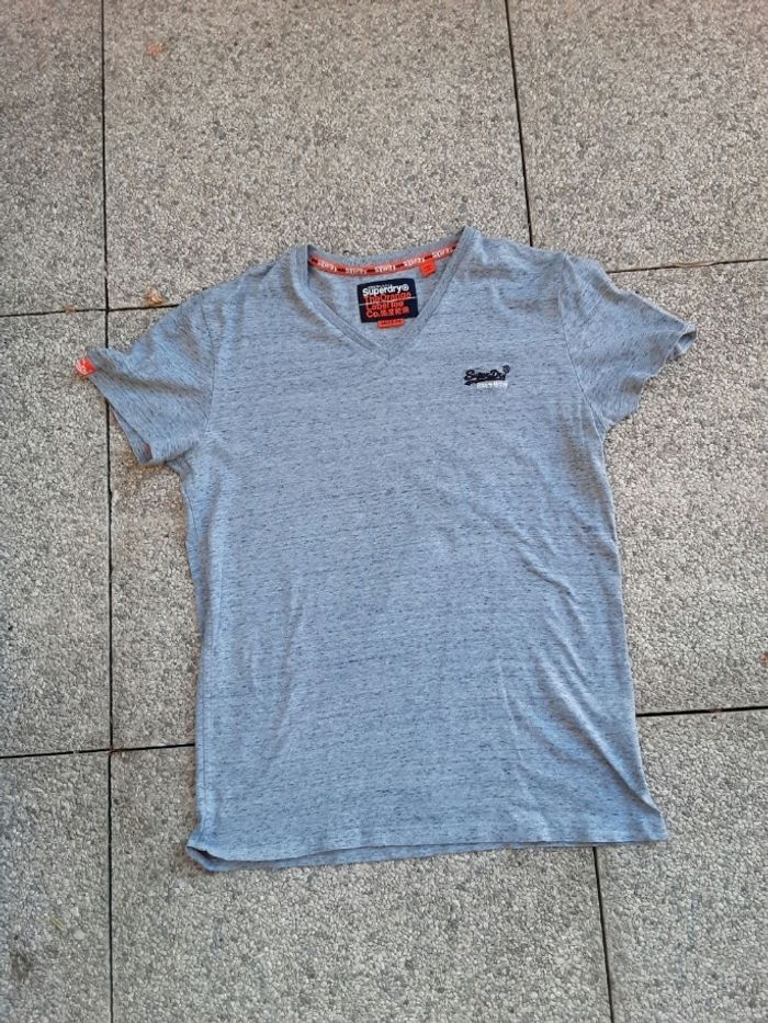 Tee shirt manche courte marque superdry taille m - photo numéro 2