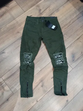 Jeans slim kaki pour homme 30US/40FR
