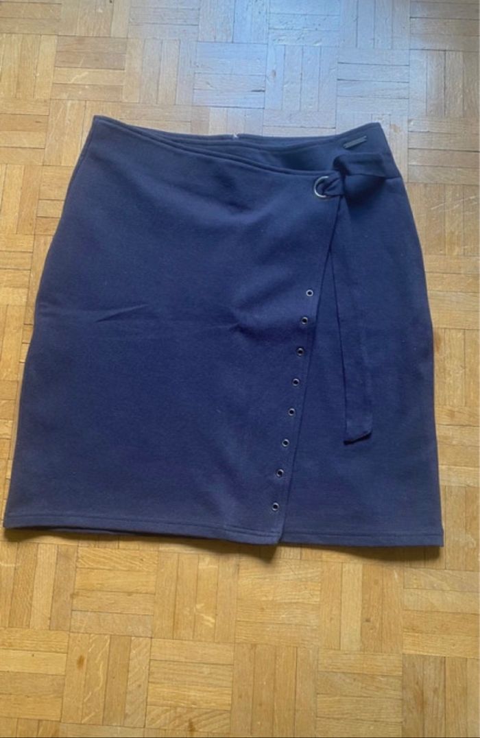 Jupe courte bleu marine/ Jupe/ Jupe bleue - photo numéro 2