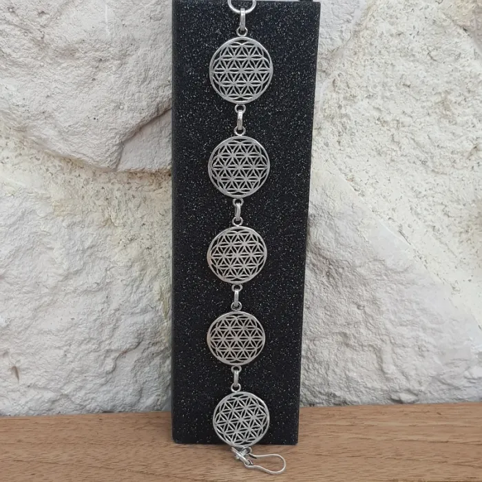 Bracelet fleur de vie - photo numéro 4