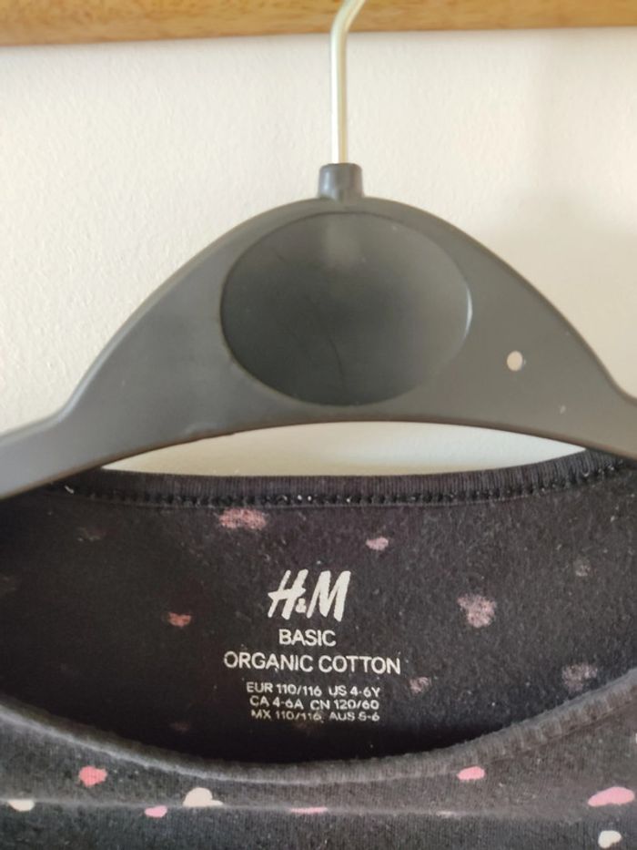 T-shirt manches longues H&M 5 ans - photo numéro 3