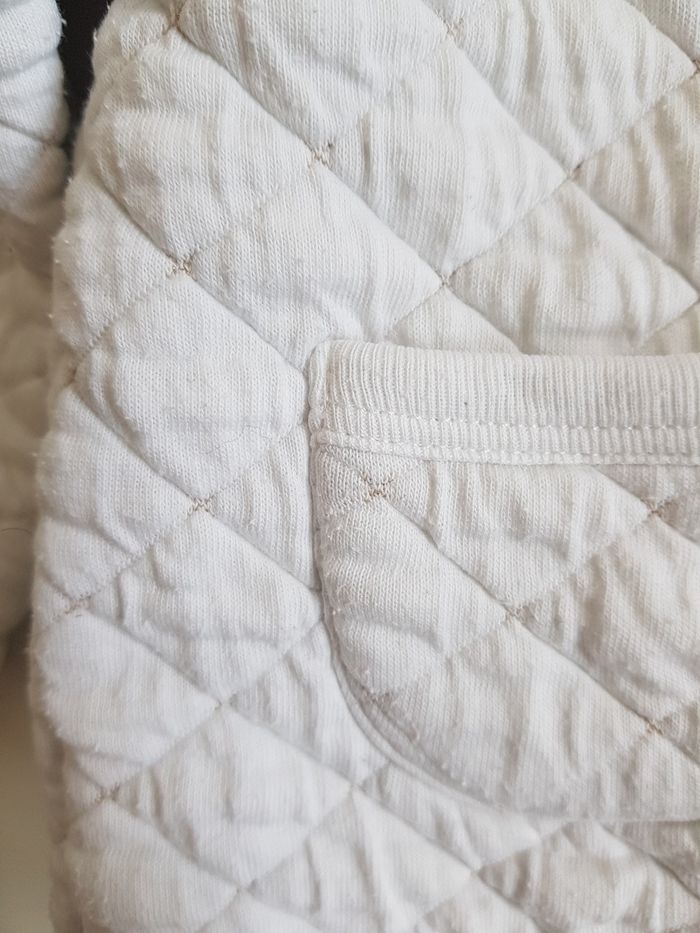 Petit Bateau - Veste / gilet - Blanche et dorée - photo numéro 5
