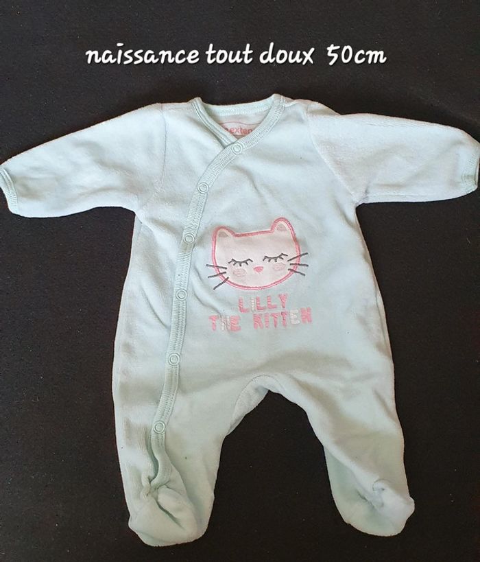 Lot 2 pyjamas naissance - photo numéro 2