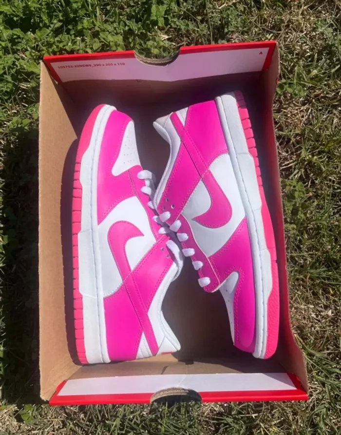 Nike Dunk Low rose - photo numéro 3