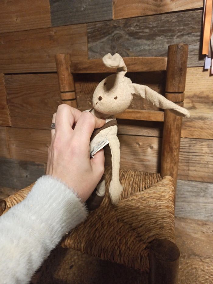 Peluche lapin côté table tbe - photo numéro 7