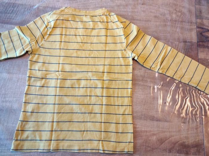 Tee shirt manches longues rayé - photo numéro 3