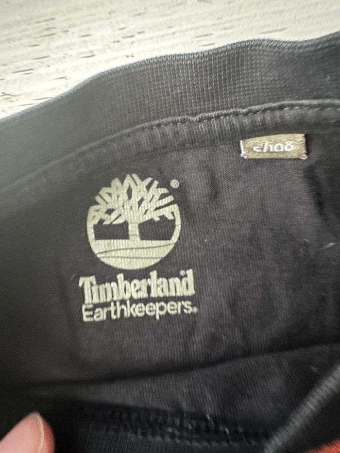 T-shirt ML Timberland 5 ans - photo numéro 3