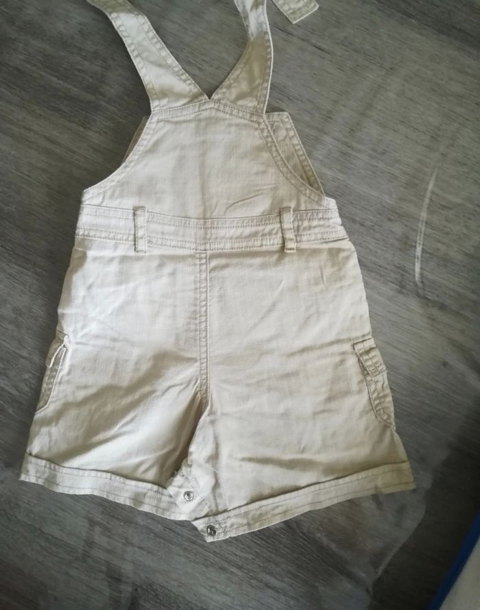 Salopette courte 6 mois garçon - photo numéro 2