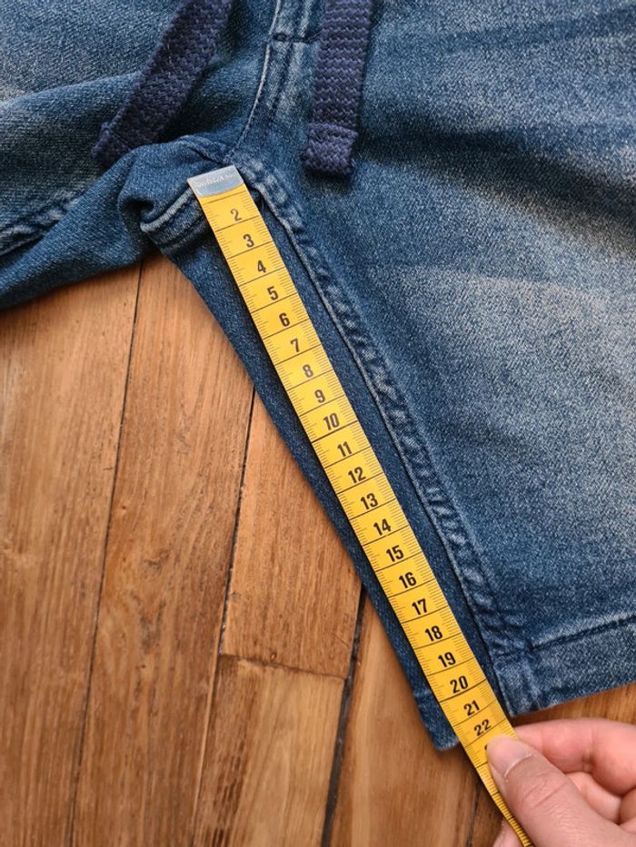 Short jeans taille élastiquée Fr 38 - photo numéro 5