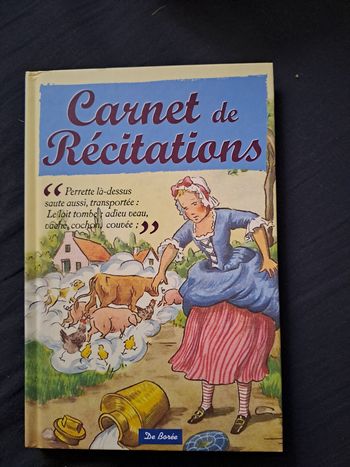 Carnet de récitations