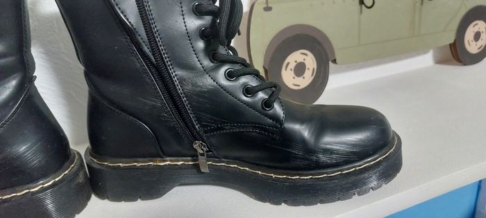 Botine noire 39 portée 1 fois - photo numéro 4
