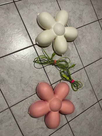 Lot 2 Lumières murale fleurs 