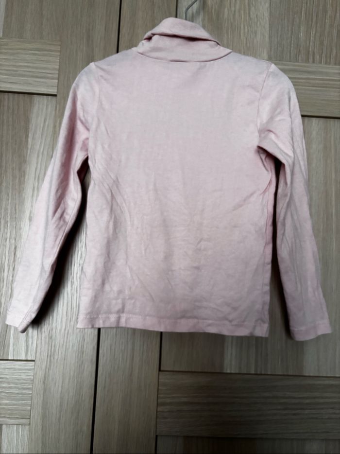 Tee shirt rose cheval SPIRIT t.4ans - photo numéro 3