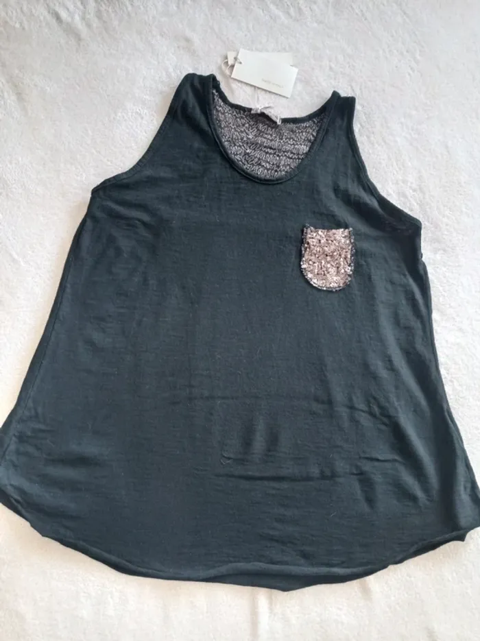 Débardeur noir, Made in Italy - photo numéro 6