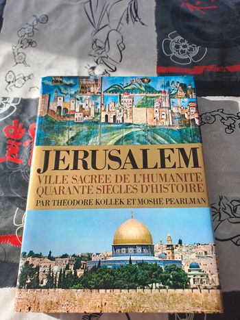 Livre Jérusalem Ville Sacrée de l'humanité