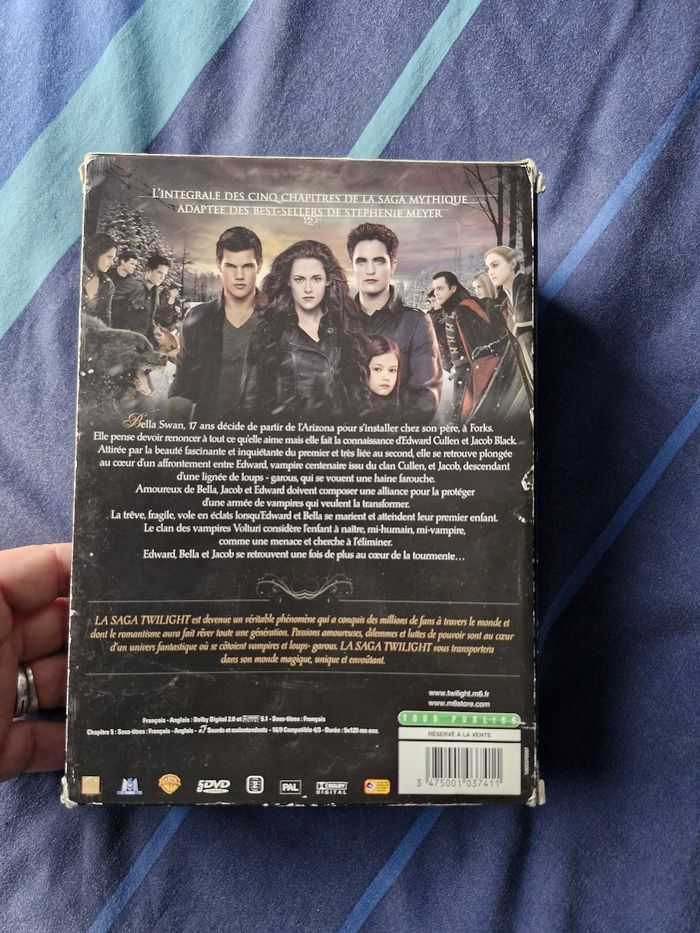 Coffret intégrale de la saga Twilight - photo numéro 2