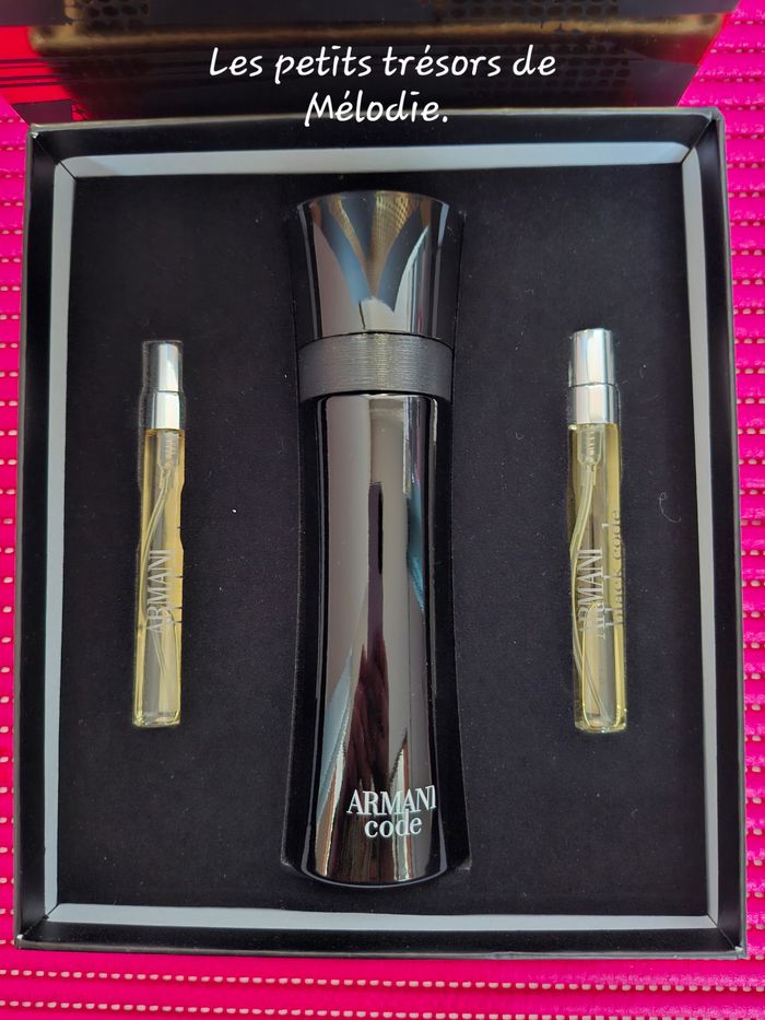 Coffret 3 pièces Armani code - photo numéro 2