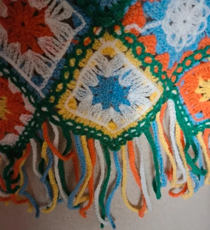 Haut bohème en crochet Taille 40 Neuf - photo numéro 5