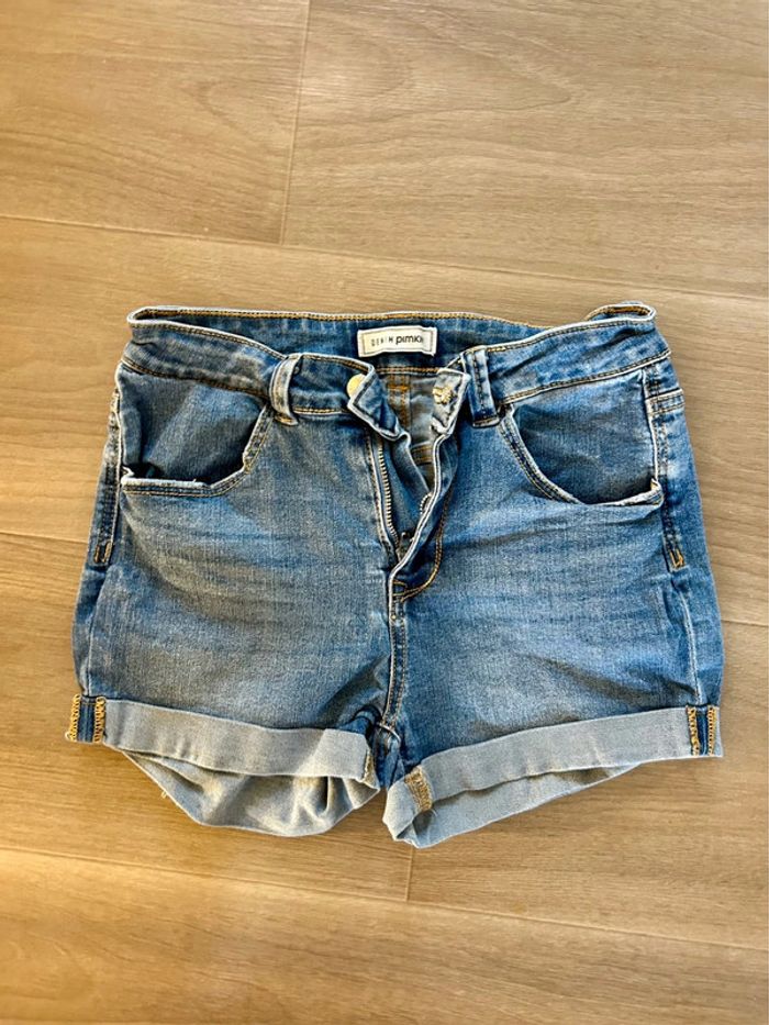 Mini short en jean