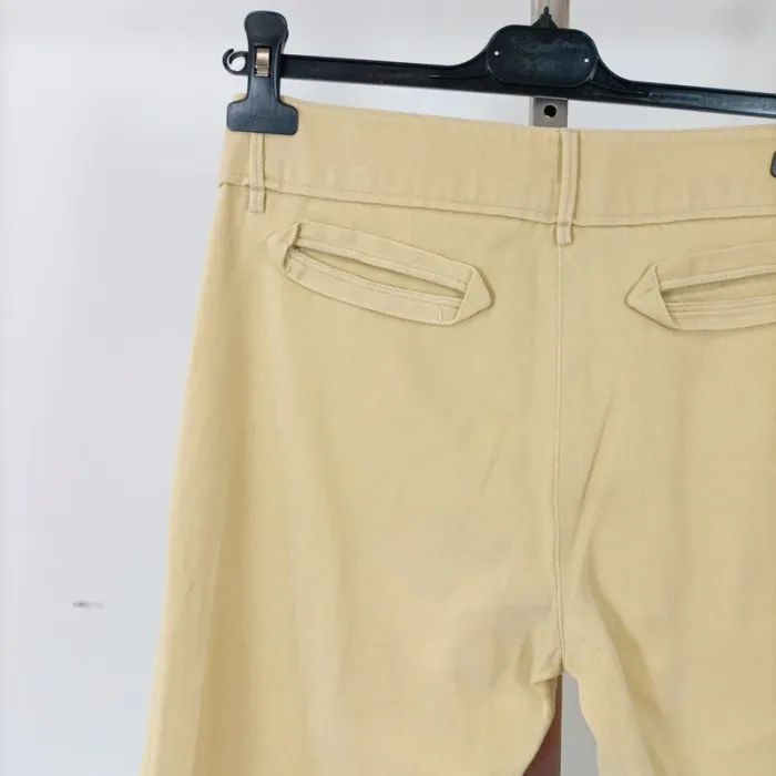 Pantalon jaune/beige cacharel - Élégant et sobre - Taille 38 estimée longueur 90cm x 40cm A598 - photo numéro 8