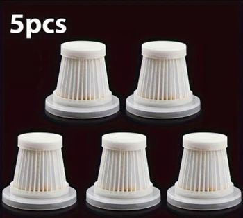 5 filtres neufs pour aspirateur
