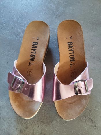 Sandales LUNA Rose Compensees