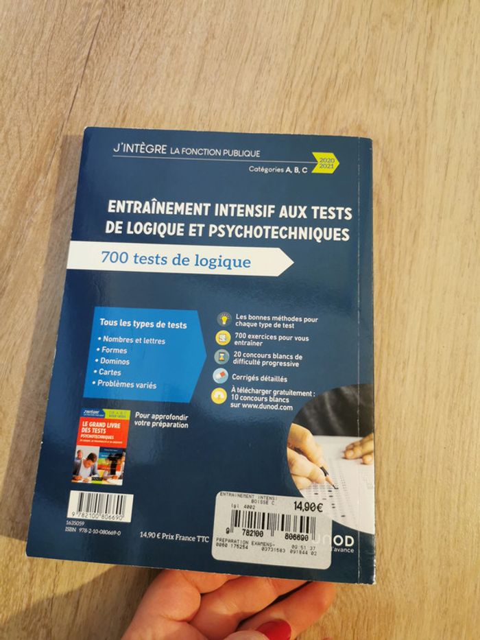 Entraînement intensif aux tests de logique et psychotechniques, 700 tests de logique - photo numéro 6