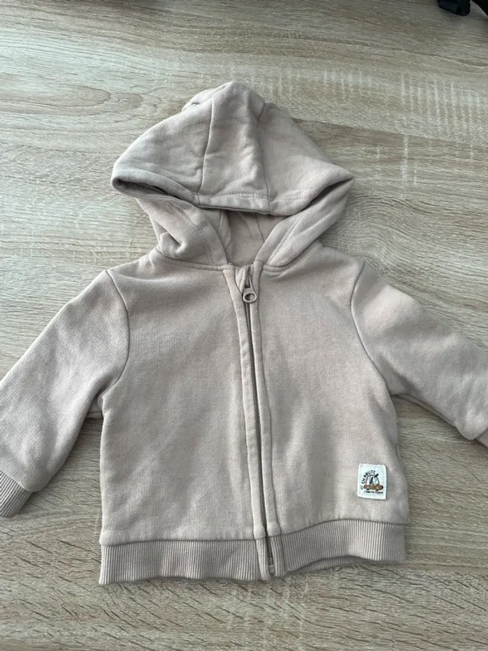 Veste bébé beige