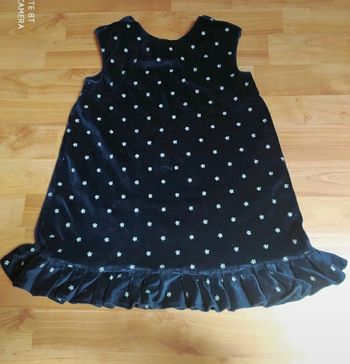 Robe d'hiver 6 ans en velours